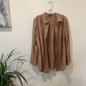 Vintage Oversized Button-Down